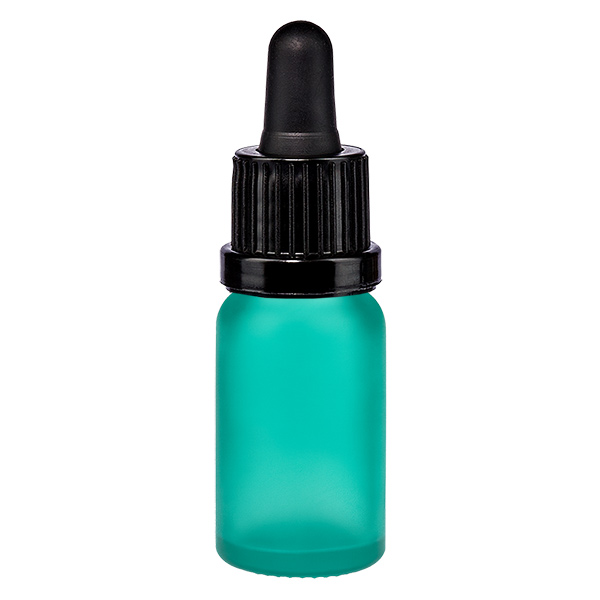 Butelka do leków płynnych 10 ml, czarna OV GreenLine UT18/10