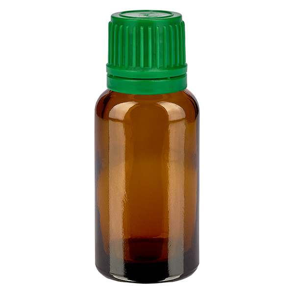 Butelka 20 ml 11 mm SV zielona OV BrownLine UT18/20