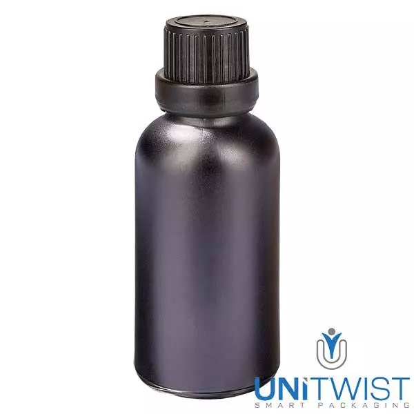 Butelka z zakraplaczem 30 ml 2 mm OV BlackL. UT18/30 Butelka z zakraplaczem 30 ml 2 mm OV BlackL. UT18/30