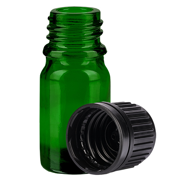 Butelka 5 ml, 11 mm SV, czarna OV GreenLine UT18/5 Butelka 5 ml, 11 mm SV, czarna OV GreenLine UT18/5