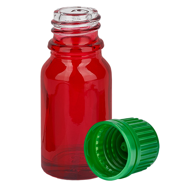 Butelka 10 ml 11 mm SV zielona OV RedLine UT18/10