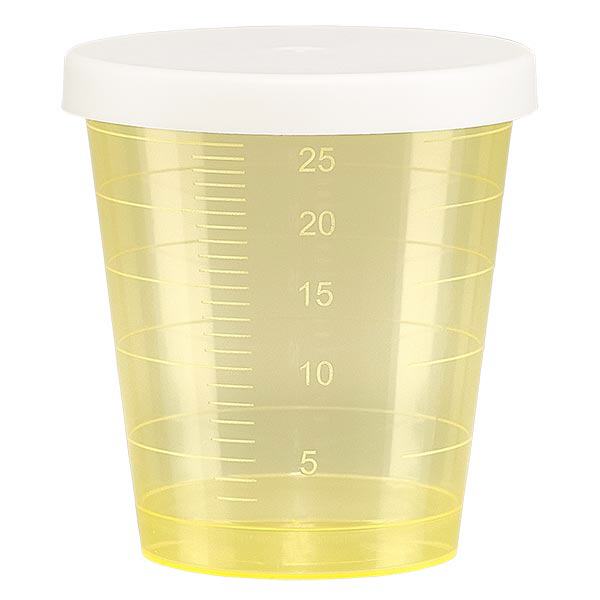 Kubek na lek żółty 30 ml Kubek na lek żółty 30 ml