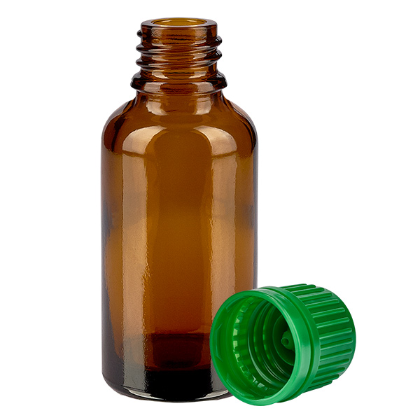 Butelka 30 ml 11 mm SV zielona OV BrownLine UT18/30
