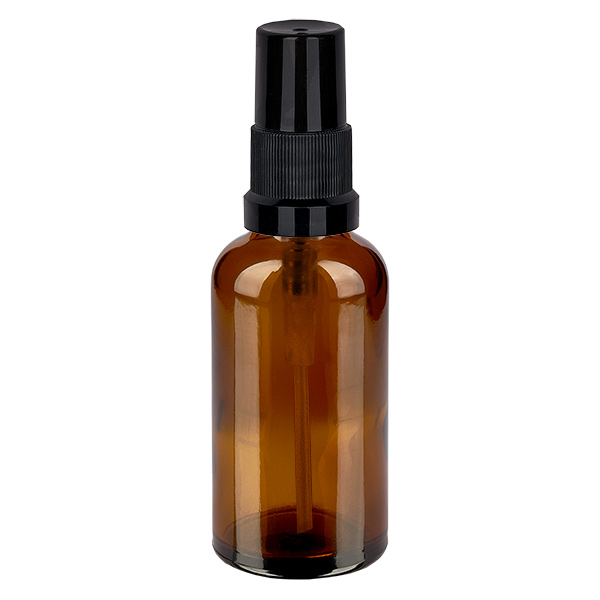 50 ml butelka ze spryskiwaczem czarna STD BrownLine UT18/50