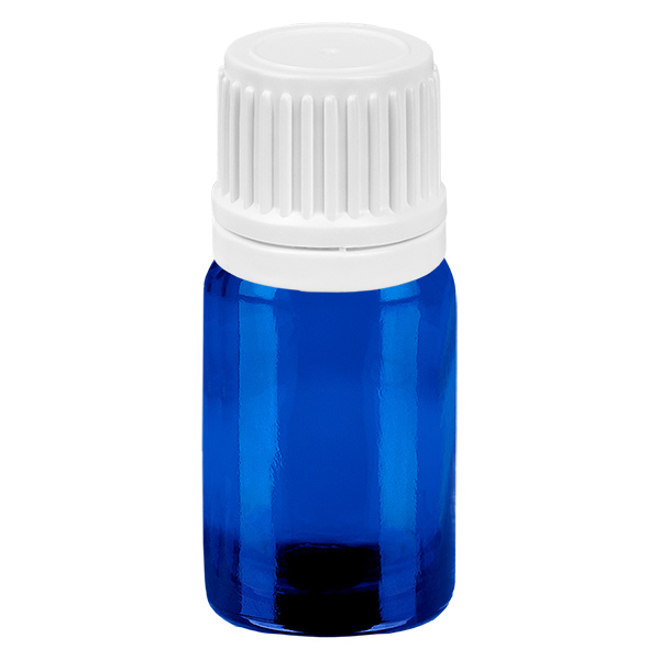 Butelka z zakraplaczem 5 ml 0,7 mm biała OV BlueLine UT18/5