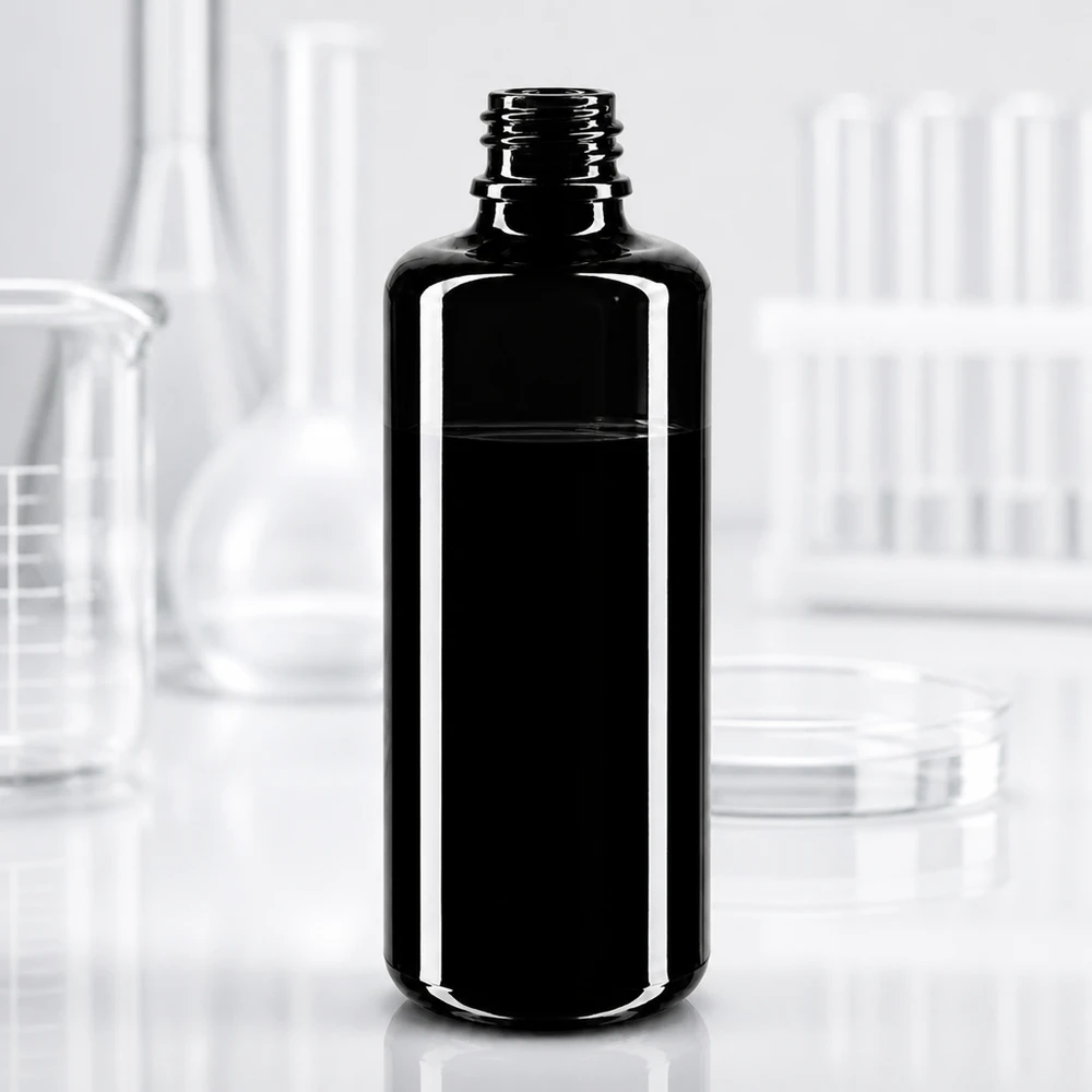 Kompaktowa butelka z zakraplaczem Orion 50 ml z ciemnofioletowego szkła Miron do precyzyjnego dozowania płynów