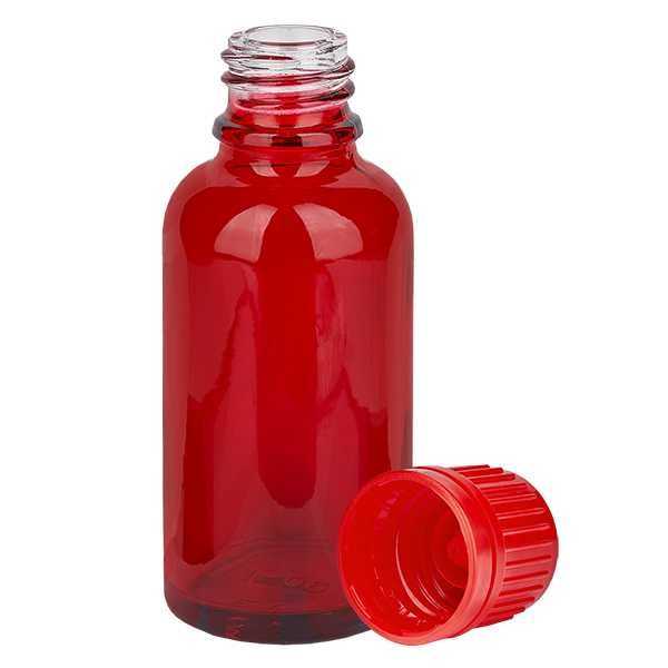 Butelka 30 ml 11 mm SV czerwona OV RedLine UT18/30 Butelka 30 ml 11 mm SV czerwona OV RedLine UT18/30