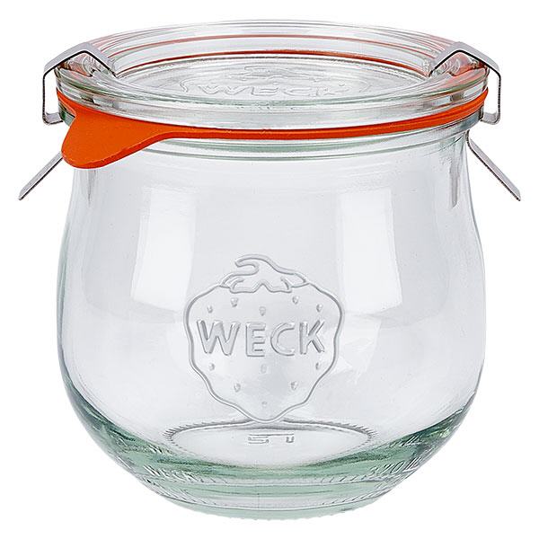 S&#322;oik tulipan 370ml kompletny WECK RR80