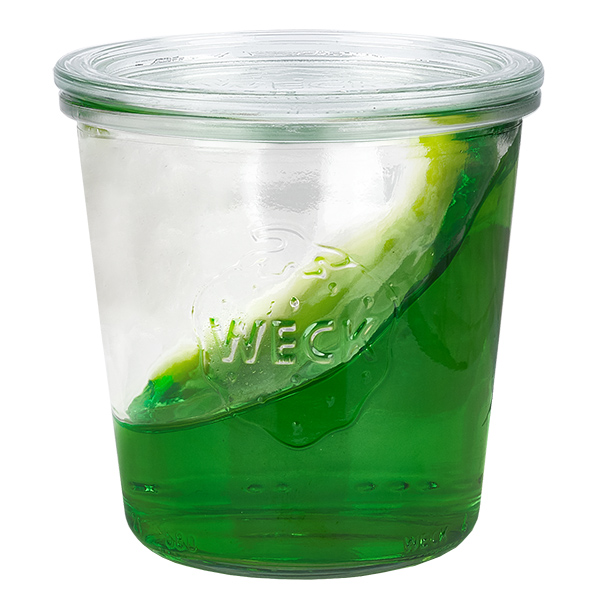 Zestaw 18 słoików Weck 580 ml, słoiki z pokrywkami i 18 szklanymi pokrywkami Zestaw 18 słoików Weck 580 ml, słoiki z pokrywkami i 18 szklanymi pokrywkami