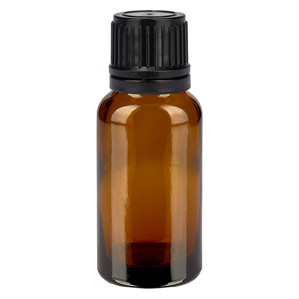 20 ml butelka (globulka) 3 mm GR s. OV BrownL. UT18/20