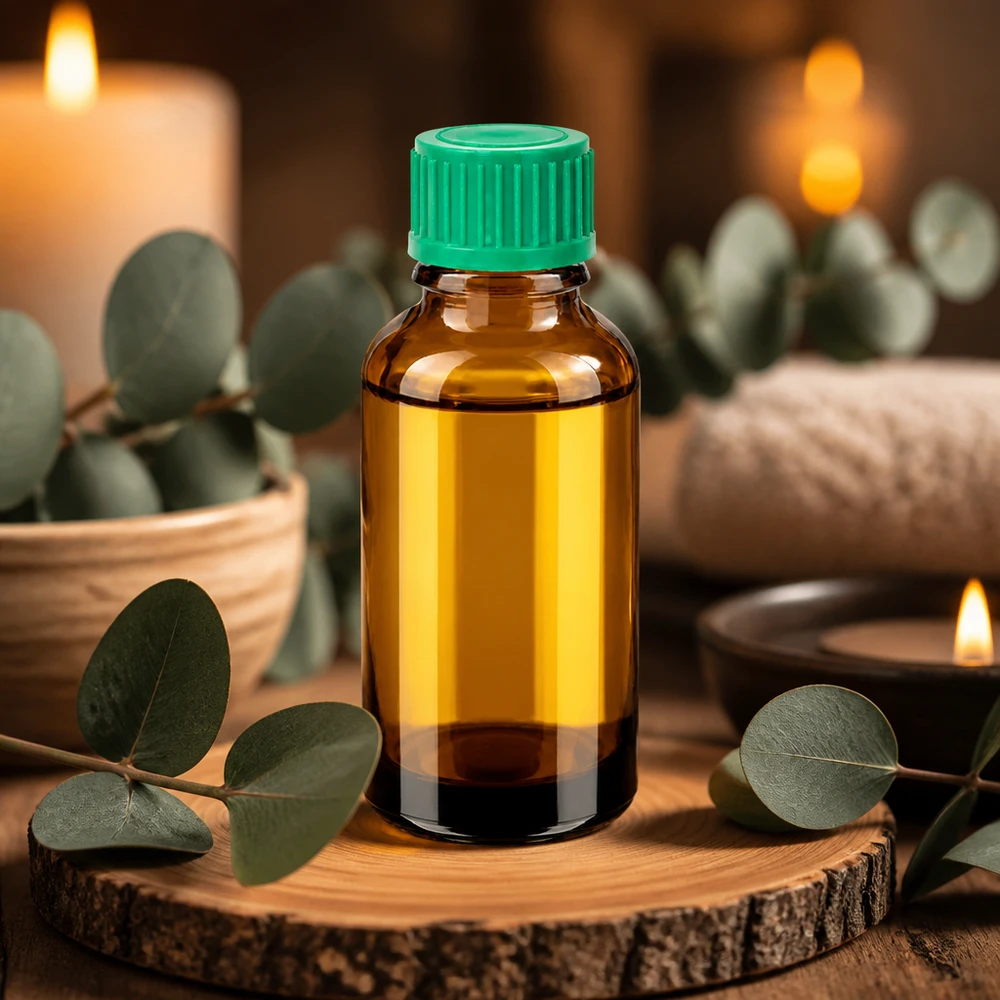 30 ml butelka z zakraplaczem 0,8 mm zielona STD BrownLine UT18/30 Brązowa butelka aptekarska 30 ml z zieloną zakrętką do aromaterapii i odnowy biologicznej