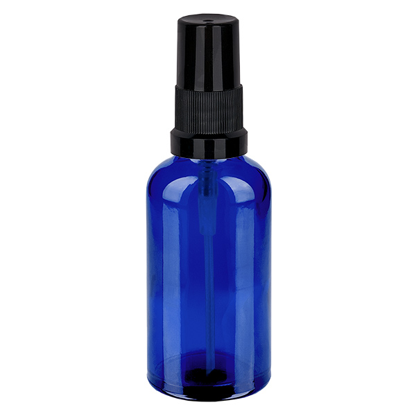 50 ml butelka ze spryskiwaczem czarna STD BlueLine UT18/50