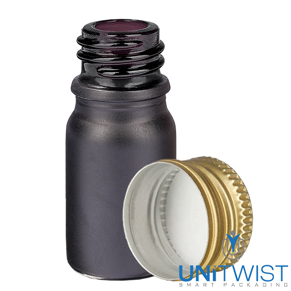 Butelka 5 ml 11 mm SV Alu-Gold STD BlackLine UT18/5
