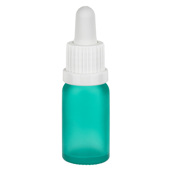 Butelka do leków płynnych 10 ml, biała OV GreenLine UT18/10