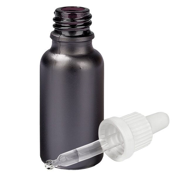 Butelka z pipetą 20 ml biała OV BlackLine UT18/20