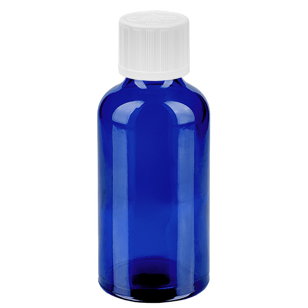 Butelka 50 ml 11 mm SV bia&#322;a STD KiSi BlueLine UT18/50