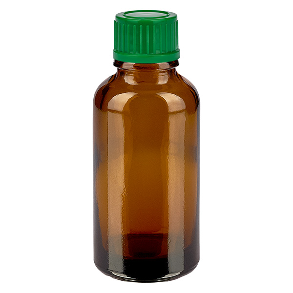 Butelka 30 ml 11 mm SV zielona STD BrownLine UT18/30