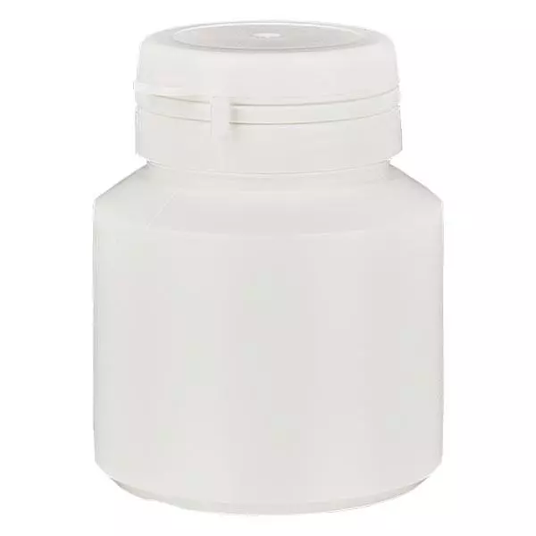 Pudełko na kapsułki 30 ml białe z Jaycap OV białe Pudełko na kapsułki 30 ml białe z Jaycap OV białe