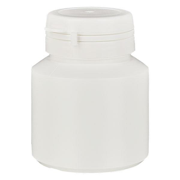 Pudełko na kapsułki 30 ml białe z Jaycap OV białe Pudełko na kapsułki 30 ml białe z Jaycap OV białe