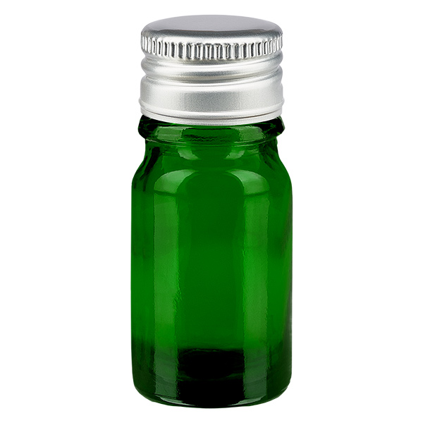 5 ml butelka 11 mm SV aluminiowo-srebrna STD GreenL. UT18/5