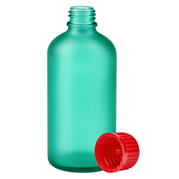 Butelka 100 ml 11 mm SV czerwona STD GreenLine UT18/100