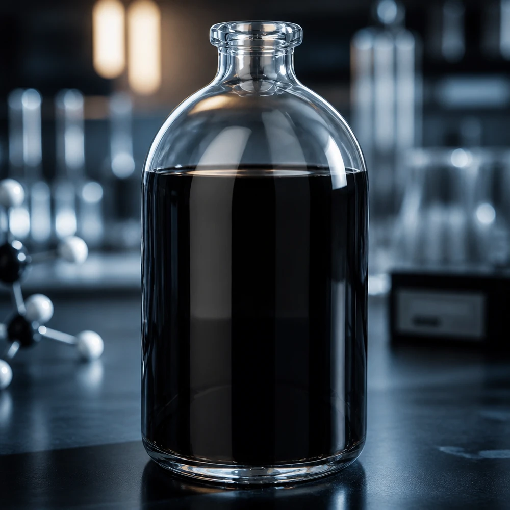 Butelka iniekcyjna z przezroczystego szkła 100 ml Injektionsflasche Klarglas 100ml mit gewölbtem Boden und kurzem Flaschenhals