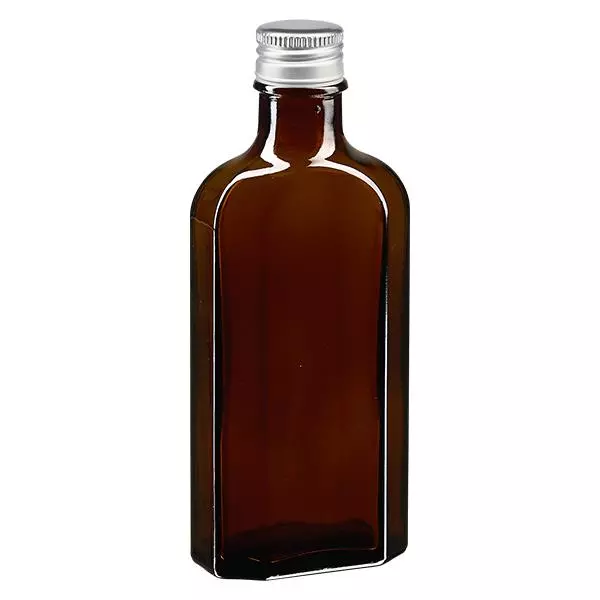 125 ml Meplat brązowy z aluminiowym kapslem srebrny PP22 125 ml Meplat brązowy z aluminiowym kapslem srebrny PP22