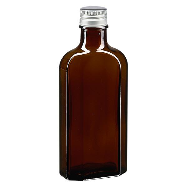 125 ml Meplat brązowy z aluminiowym kapslem srebrny PP22 125 ml Meplat brązowy z aluminiowym kapslem srebrny PP22
