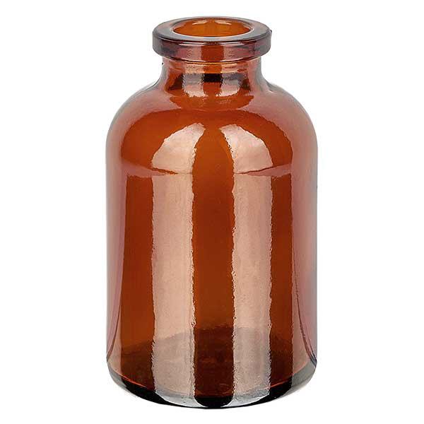 Butelka iniekcyjna z bursztynowego szkła 30 ml Butelka iniekcyjna z bursztynowego szkła 30 ml