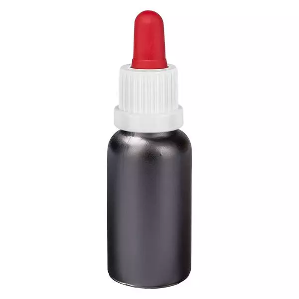 Butelka z pipetą 20 ml biała/czerwona OV BlackLine UT18/20 Butelka z pipetą 20 ml biała/czerwona OV BlackLine UT18/20