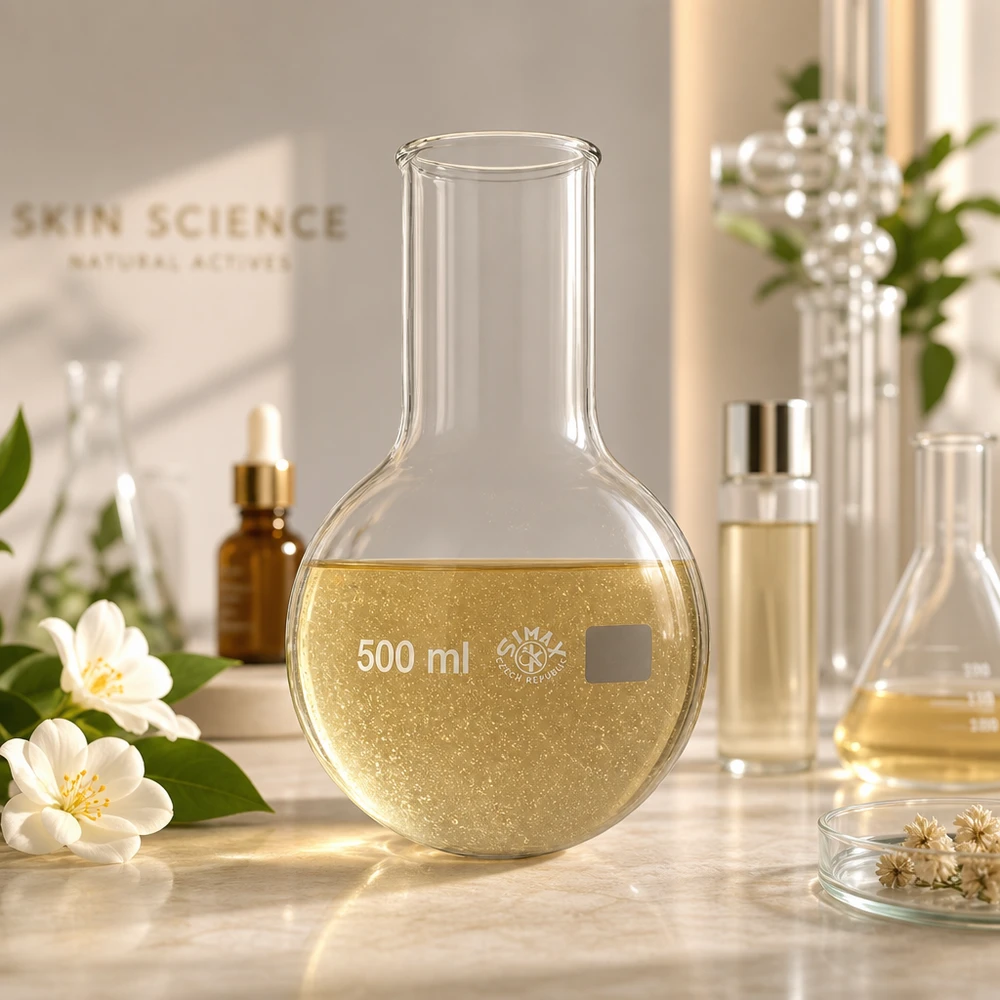 Kolba okrągłodenna z szeroką szyjką 500 ml idealna do destylacji i syntezy chemicznej w laboratorium