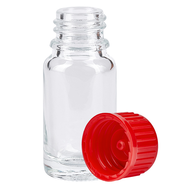 Butelka 10 ml 11 mm SV czerwony STD ClearLine UT18/10