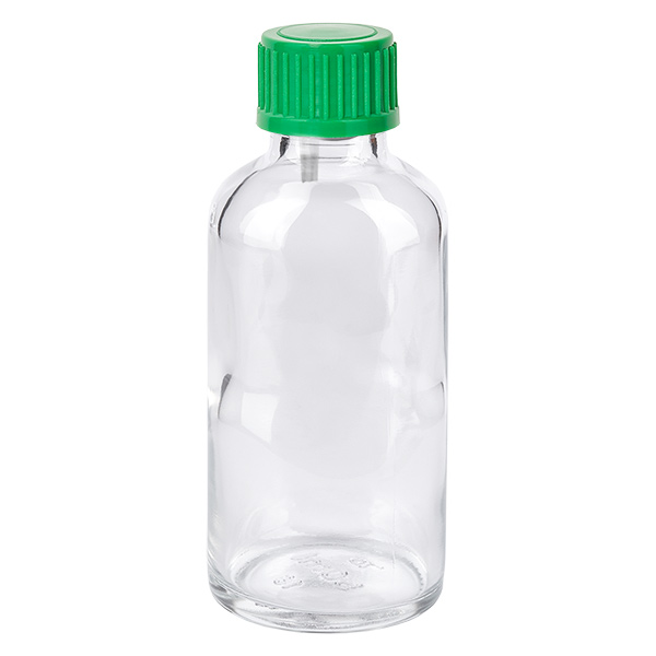 Butelka z kroplomierzem 50 ml, 0,8 mm, zielona STD ClearLine UT18/50 Butelka z kroplomierzem 50 ml, 0,8 mm, zielona STD ClearLine UT18/50