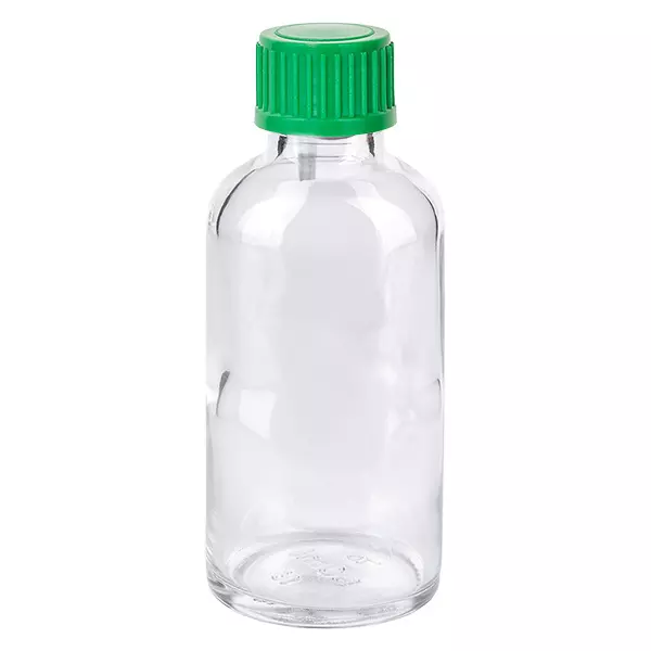 Butelka z kroplomierzem 50 ml, 0,8 mm, zielona STD ClearLine UT18/50 Butelka z kroplomierzem 50 ml, 0,8 mm, zielona STD ClearLine UT18/50