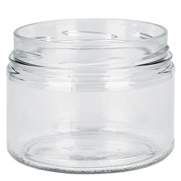 Słoik szklany 540ml przezroczysty, bez pokrywki, gwint TO100