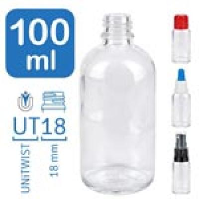 Flakony apteczne ClearLine 100 ml UT18