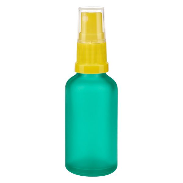 Butelka ze spryskiwaczem 50 ml żółta/przezroczysta STD GreenLi...