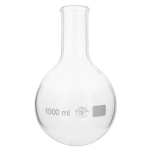 Kolba okrągłodenna 1000 ml z wąską szyjką