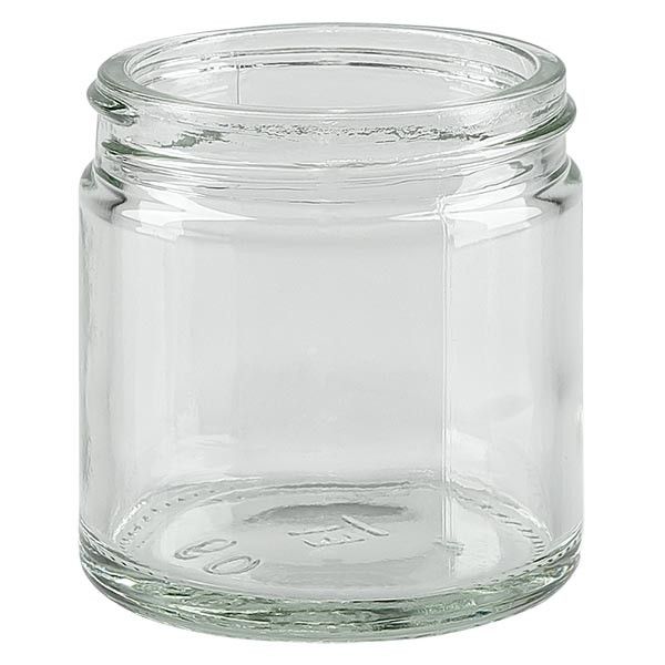 Przezroczysty szklany słoik 60 ml bez pokrywki, gwint 51 mm/R3 ApoGlas....