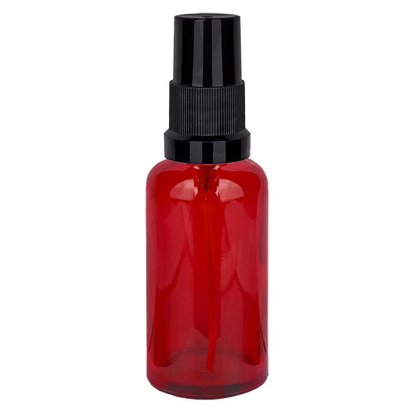 Butelka z rozpylaczem 50 ml czarna STD RedLine UT18/50