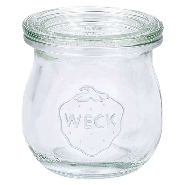*NOWY* 75ml słoik tulipan ze szklaną pokrywką WECK RR40
