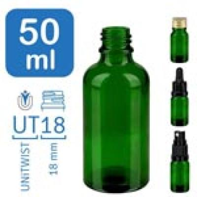 Flakony apteczne GreenLine 50 ml UT18