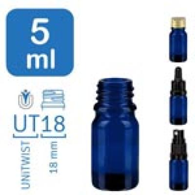 Flakony apteczne BlueLine 5 ml UT18