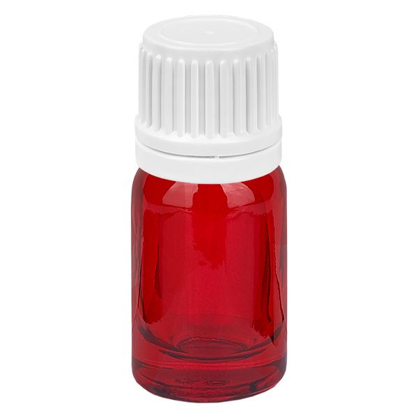 Butelka z zakraplaczem 5 ml 0,7 mm biała OV RedLine UT18/5