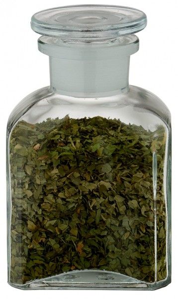 Pomysł na słoik na przyprawy: kwadratowa butelka aptekarska 150 ml...