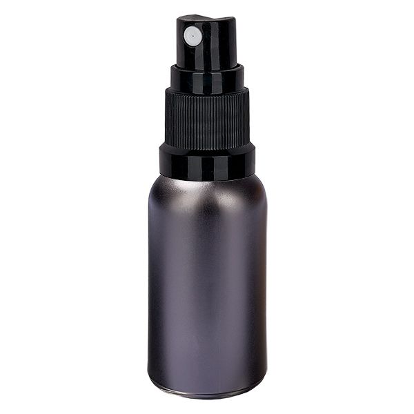 Butelka z rozpylaczem 30 ml czarna STD BlackLine UT18/30