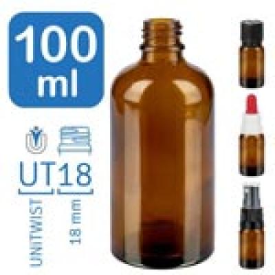 Flakony apteczne BrownLine 100 ml UT18