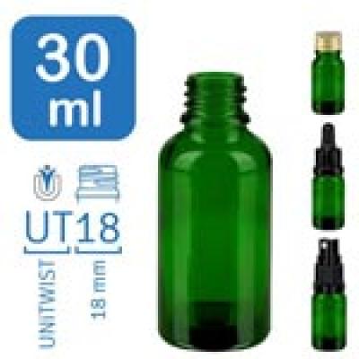 Flakony apteczne GreenLine 30 ml UT18