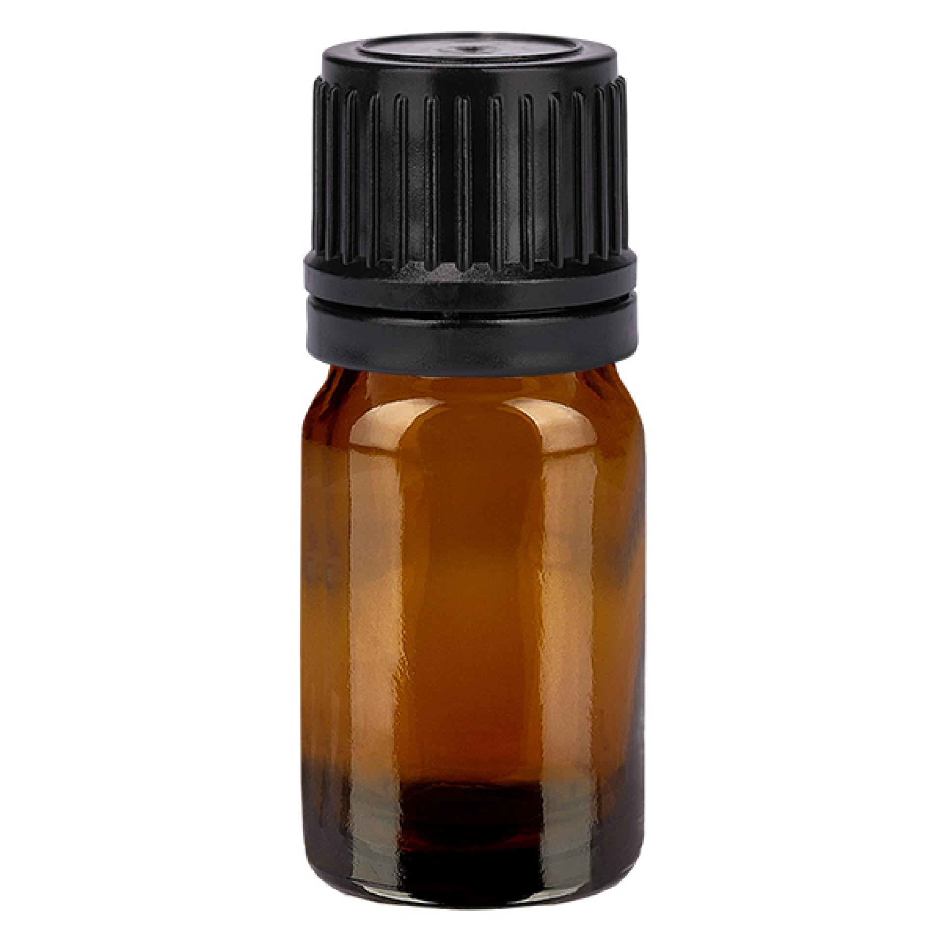 Butelka 5 ml 11 mm SV czarna OV BrownLine UT18/5