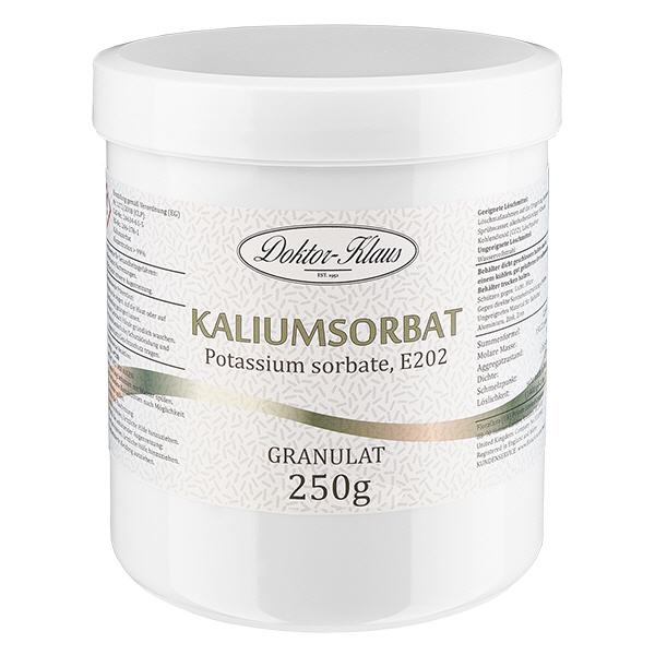 250 g sorbinianu potasu (sorbinianu potasu) Doktor-Klaus